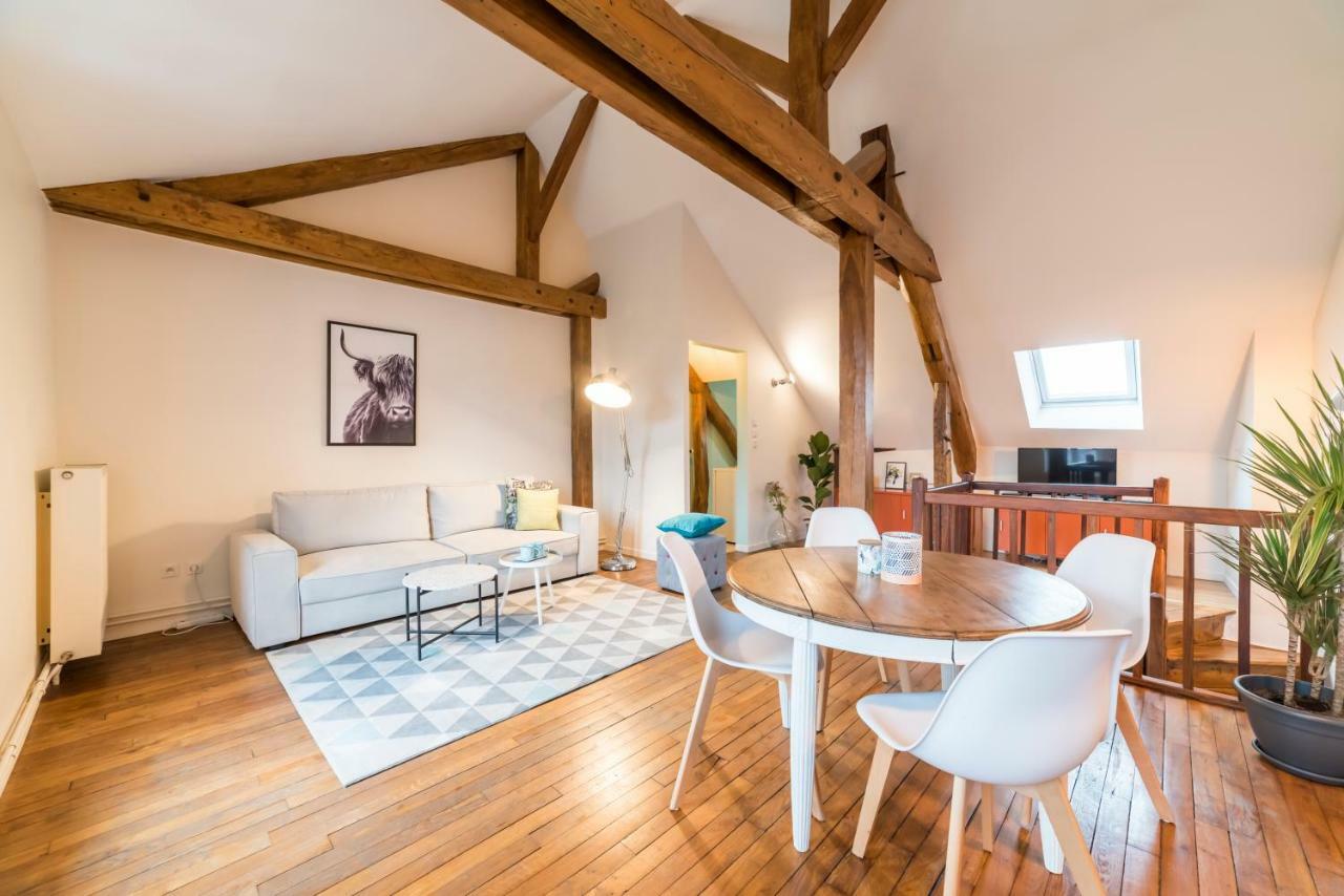 Appartamento Newcenter Duplex Auxerre Esterno foto