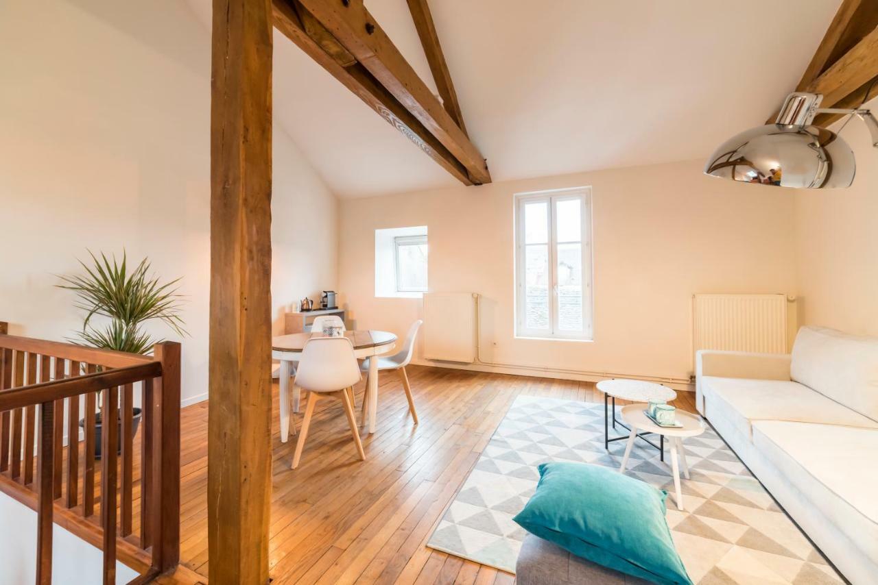Appartamento Newcenter Duplex Auxerre Esterno foto